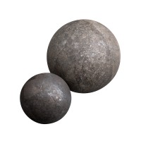 Forged steel ball